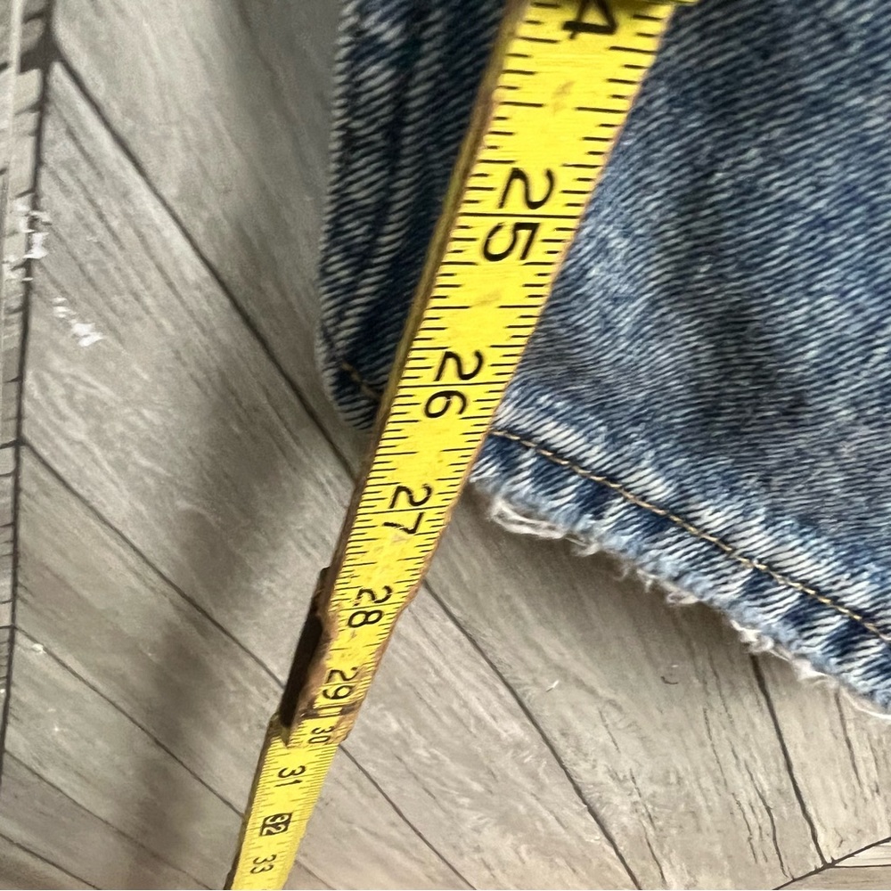 NWT Abercrombie High Rise Ripped Mom Jean Sz 18 Long - Picture 10 of 11